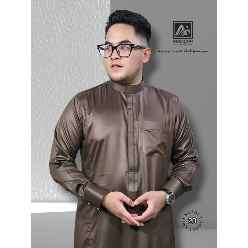 Gamis ABI ZIDNA THOBE 20/ jubah saudi abi zidna terbaru
