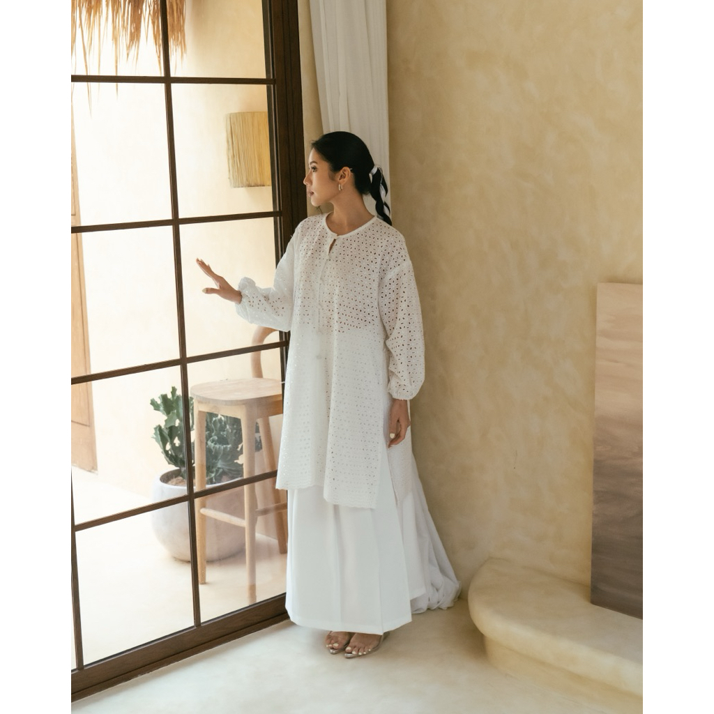 CROIA - [SASMITA RAYA COLLECTION] Kamala Sari | Baju Lebaran | Tunik Lebaran | Pakaian Lebaran