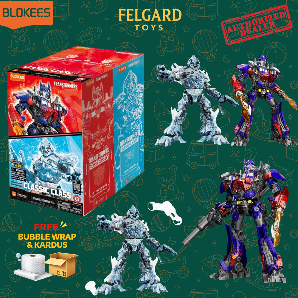 (READY STOCK) BLOKEES Transformers LIMITED EDITION Classic Class EX Optimus Prime Megatron [GLOBAL V