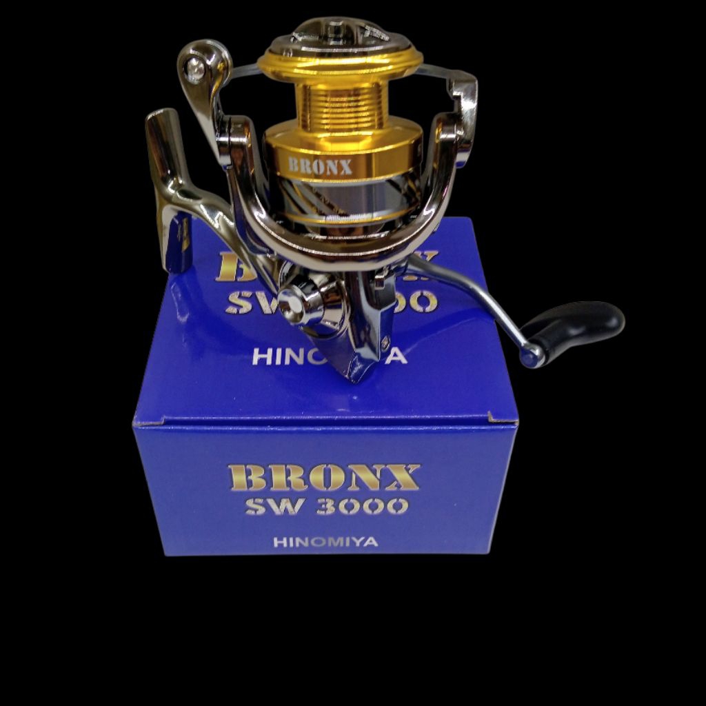 reel hinomiya bronx sw 1000/6000 power handle