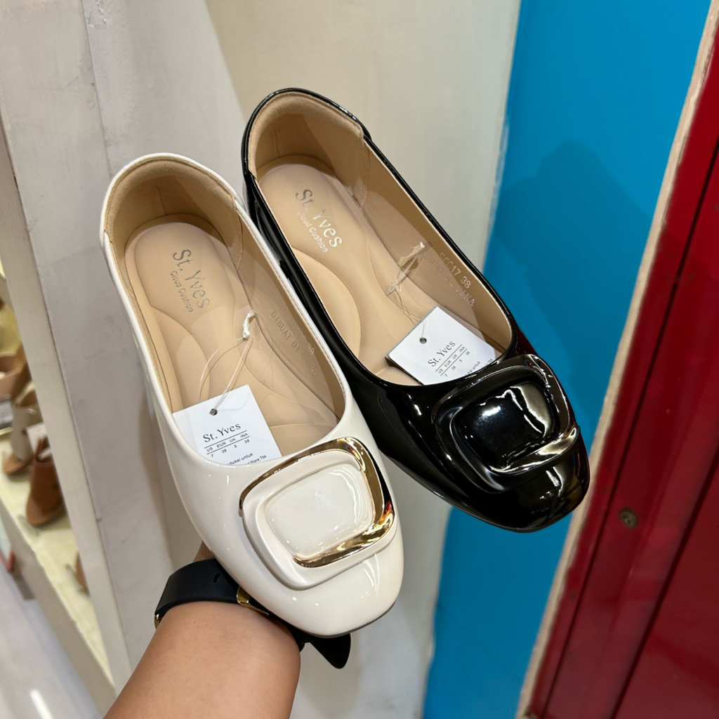 sepatu wanita flat ST.YVES original