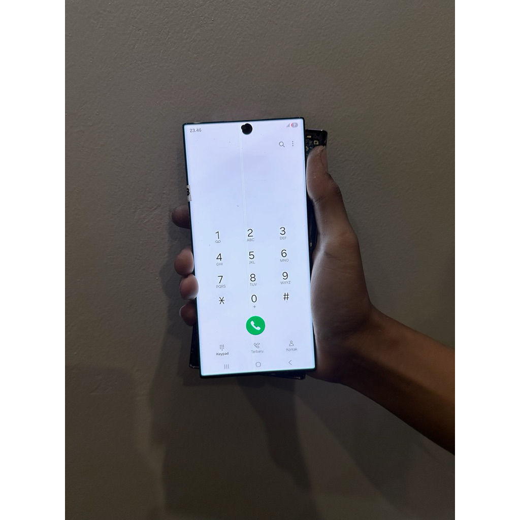 lcd touchscreen samsung s22 ultra ORI COPOTAN minus tompel garis