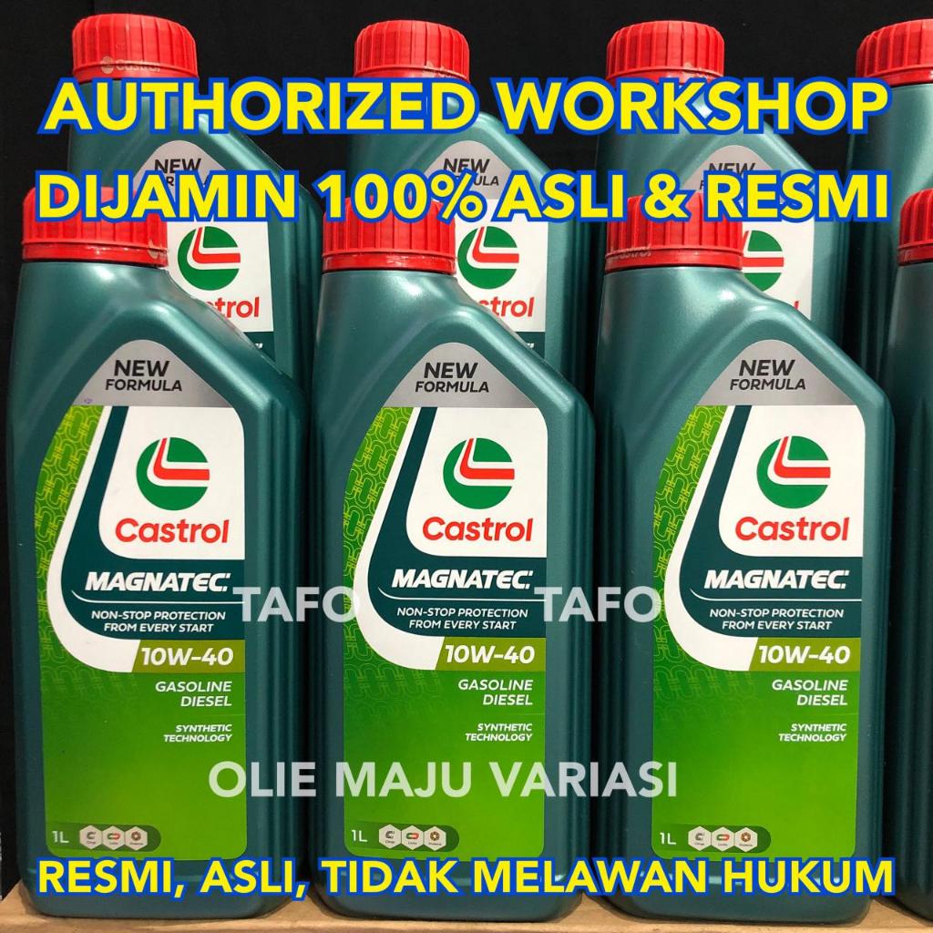 OLI CASTROL MAGNATEC 10W40 SINTETIK / OLI MESIN CASTROL MAGNATEC 10W 40 ORIGINAL