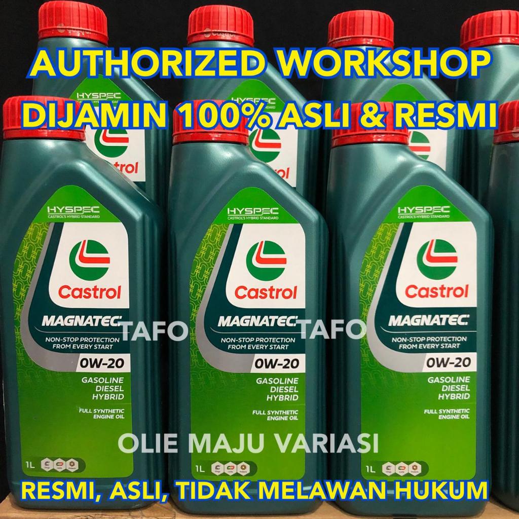OLI CASTROL MAGNATEC 0W20 FULL SINTETIK / OLI MESIN CASTROL MAGNATEC 0W20 ORIGINAL