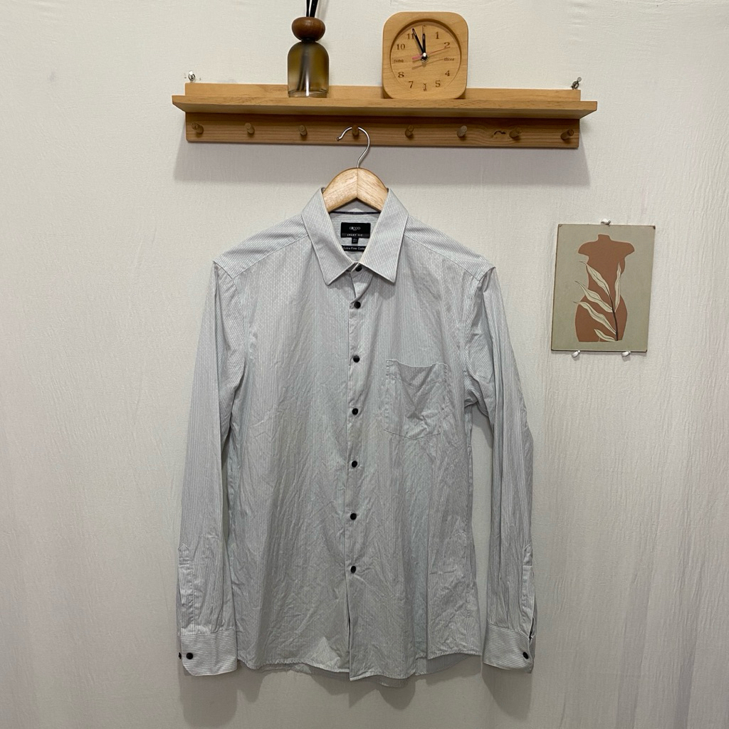 kemeja panjang pria G2000 original size 15.5 setara L