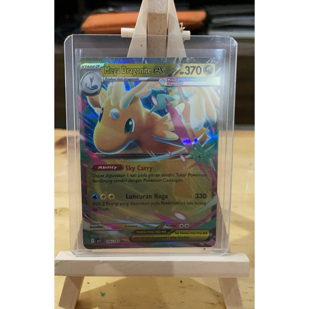 Kartu Pokemon TCG Mega Dragonite EX 126/193 RR