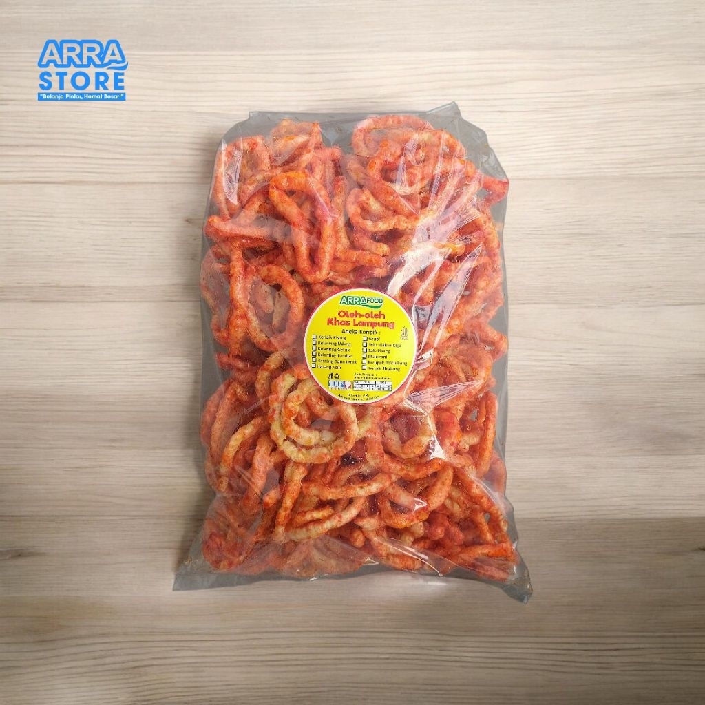 Kelanting Pedas Manis Snack Khas Lampung