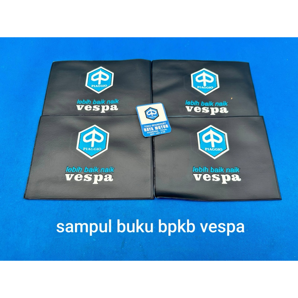sampul cover buku bpkb vespa