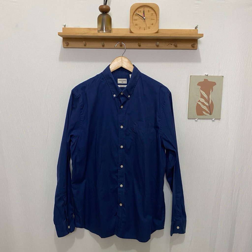 kemeja panjang pria DOCKERS original size L setara XL kondisi bagus