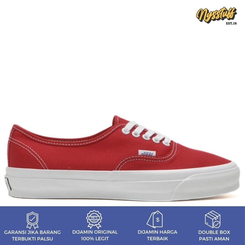 Vans Premium Lx Authentic 44 Reissue Racing Red ORIGINAL