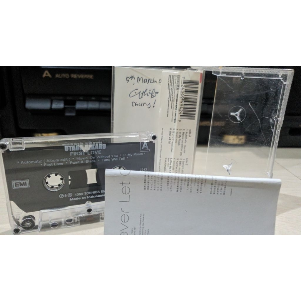 kaset pita Utada Hikaru First Love