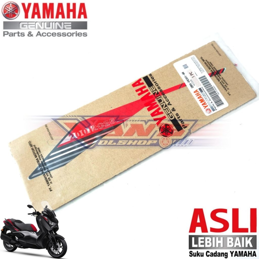 Grafik Body Cowling Cover Depan Spesial Livery 25 Th Aniversary Max Seris DR9 New Xmax 250/300 Conne