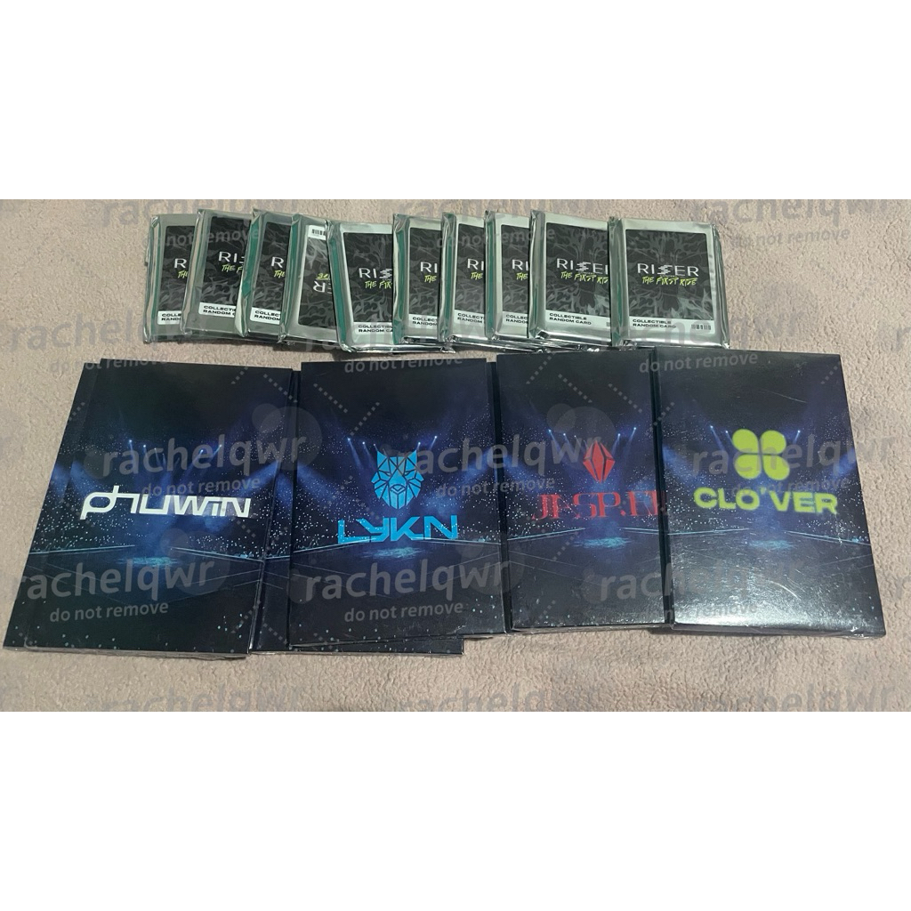 GMMTV MERCH RISER CC SET MINIPOS PHUWIN LYKN JASPER CLOVER