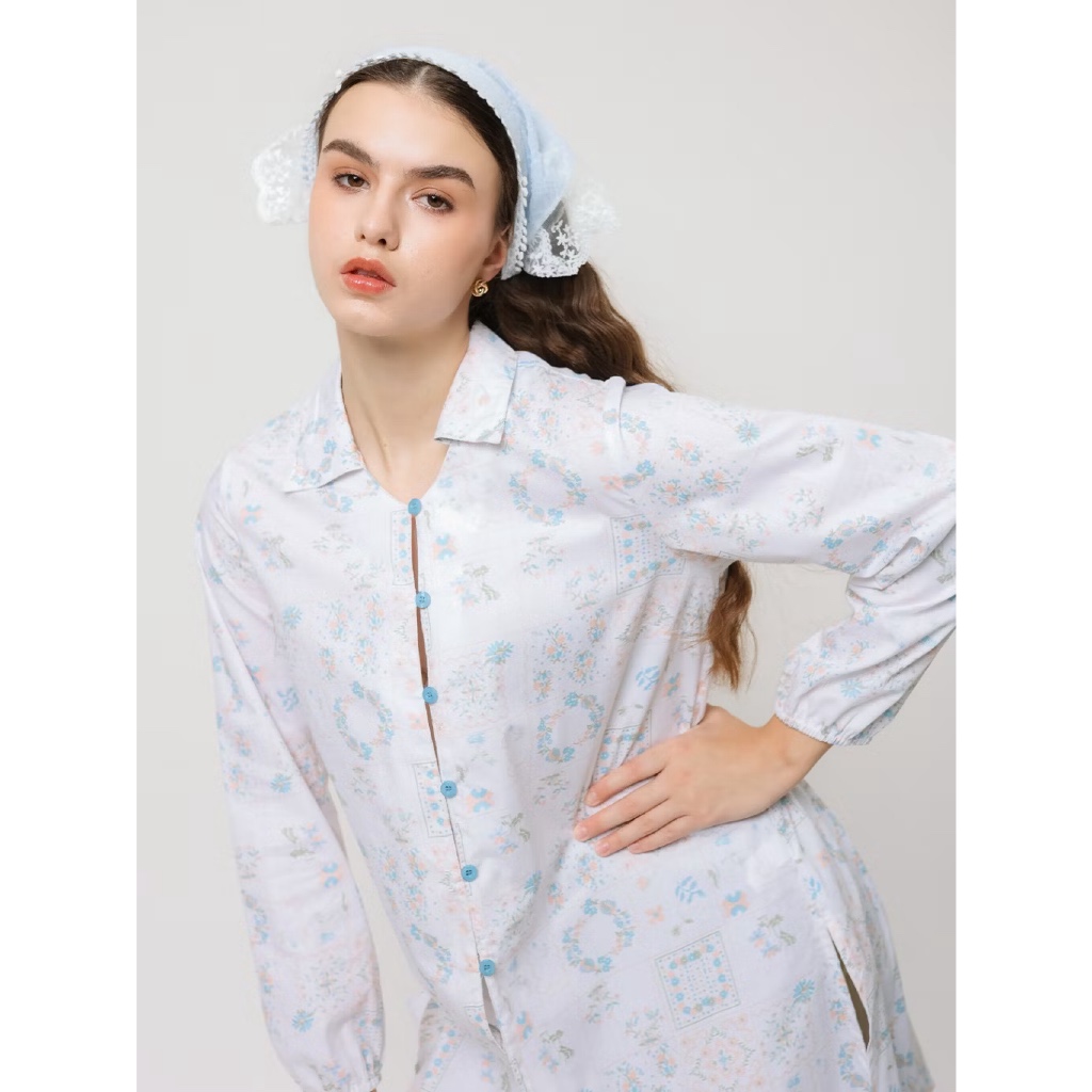 EXIT | 118.51024YRTC.50 - Blouse wanita model tunik - Atasan lengan panjang