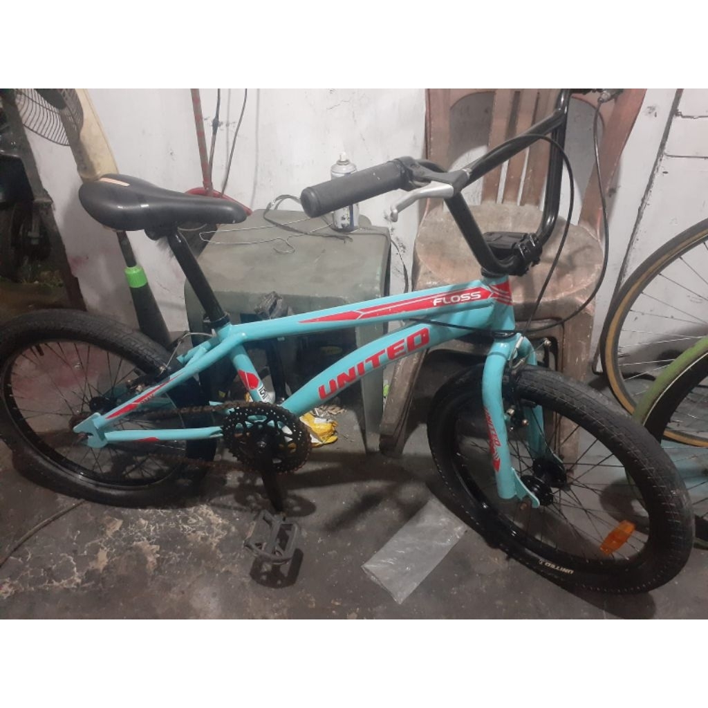 sepeda BMX united floss, bmx 20", sepeda bekas