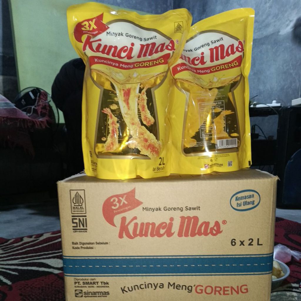 Minyak Goreng Kuncimas 2 Liter