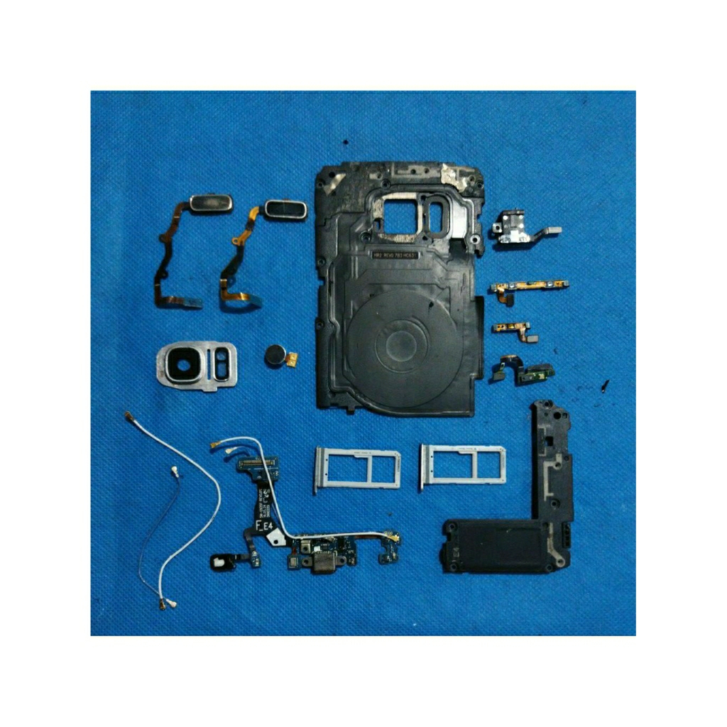 PRANGKAT SPAREPART SAMSUNG GALAXY S7 EDGE BERFUNGSI NORMAL ASLI ORIGINAL COPOTAN BERGARANSI