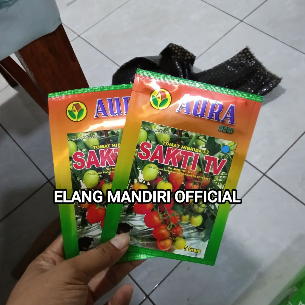 Benih Bibit Tomat Unggul Sakti TV F1, Berbobot Jumbo (Setipe Servo, Handal, Gustavi, TM, Comodor, co