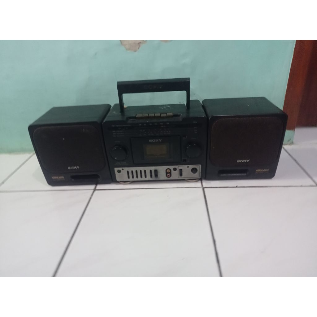 Tape Sony Cfs-1140s Mega Bass,Tape Sony Second, Tape Compo Sony Murah