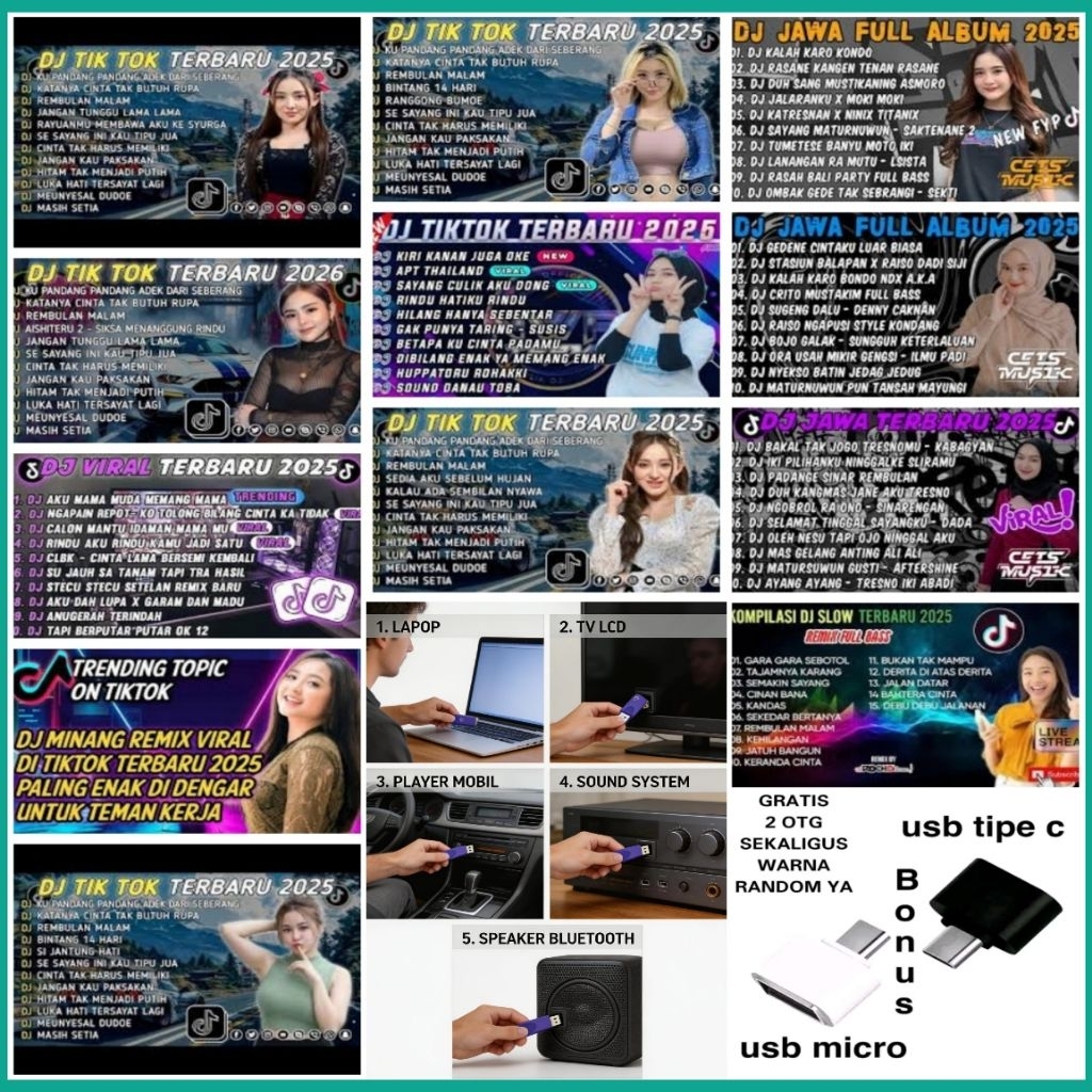 USB MOBIL MP3 LAGU DJ REMIX VIRAL TERBARU - USB MOBIL UNTUK MUSIK MP3 LAGU DJ BREAKBEAT TERBARU 2026