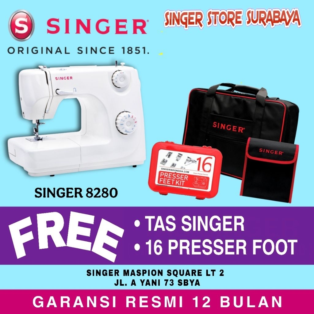 Mesin jahit Singer 8280