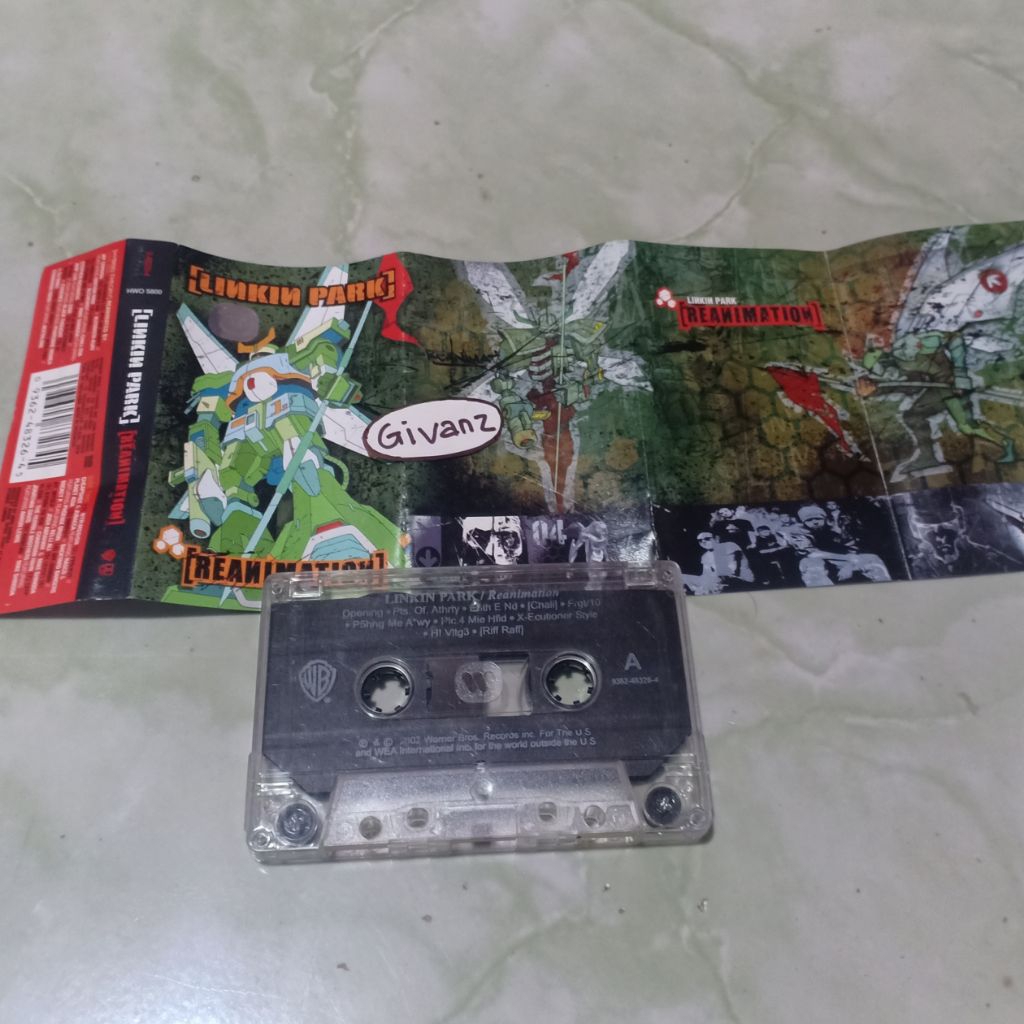 kaset pita LINKIN PARK - Reanimation