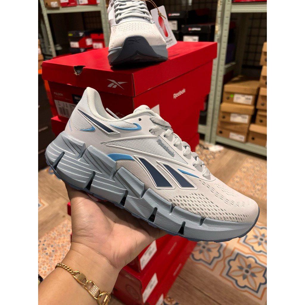 sepatu REEBOK ZIG DYNAMICA 6 MENS LIGHT GREY