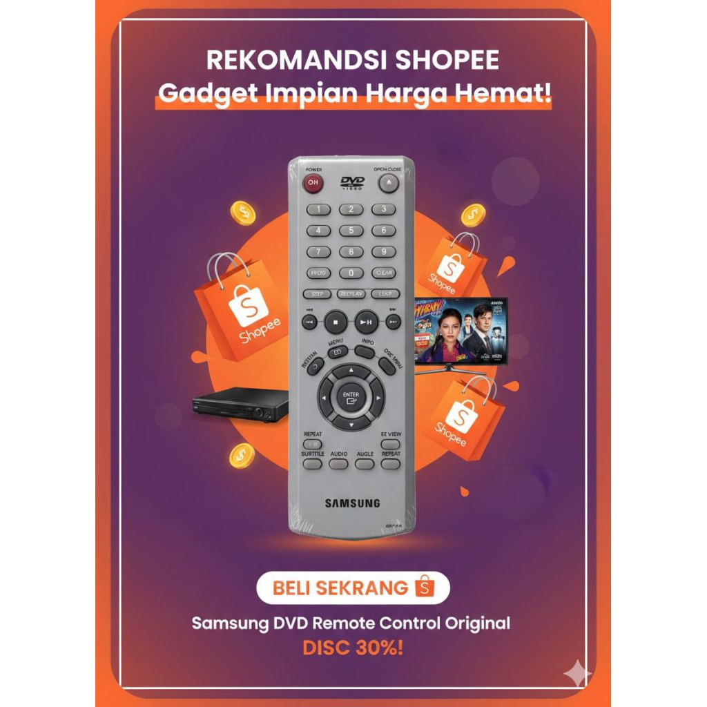 REMOTE DVD SAMSUNG