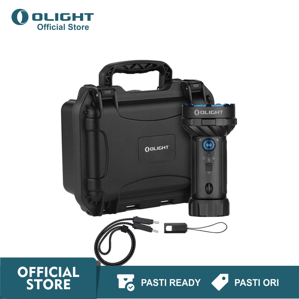 OLIGHT Marauder Mini 2 Senter LED 10000 Lumens Rechargeable Flashlight Searchlight