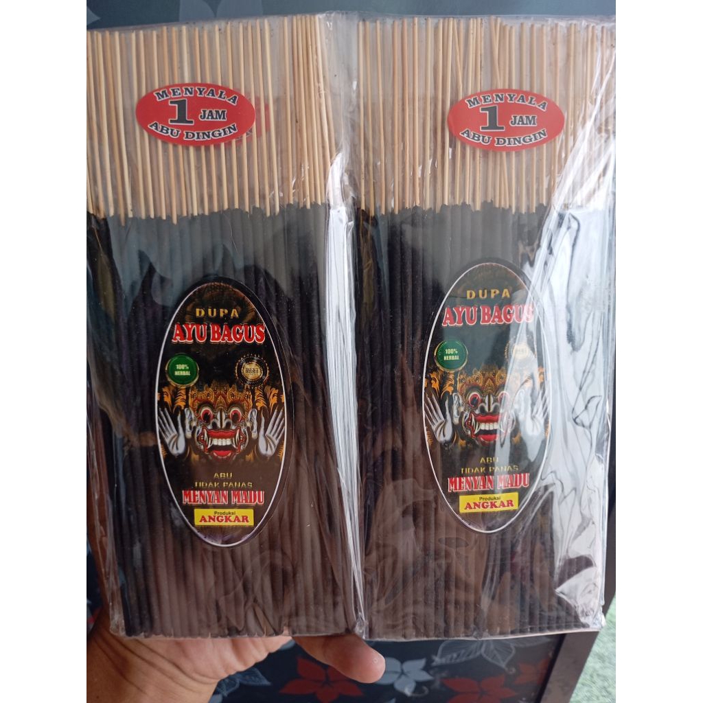 dupa hio buhur menyan 22cm hitam wangi premium