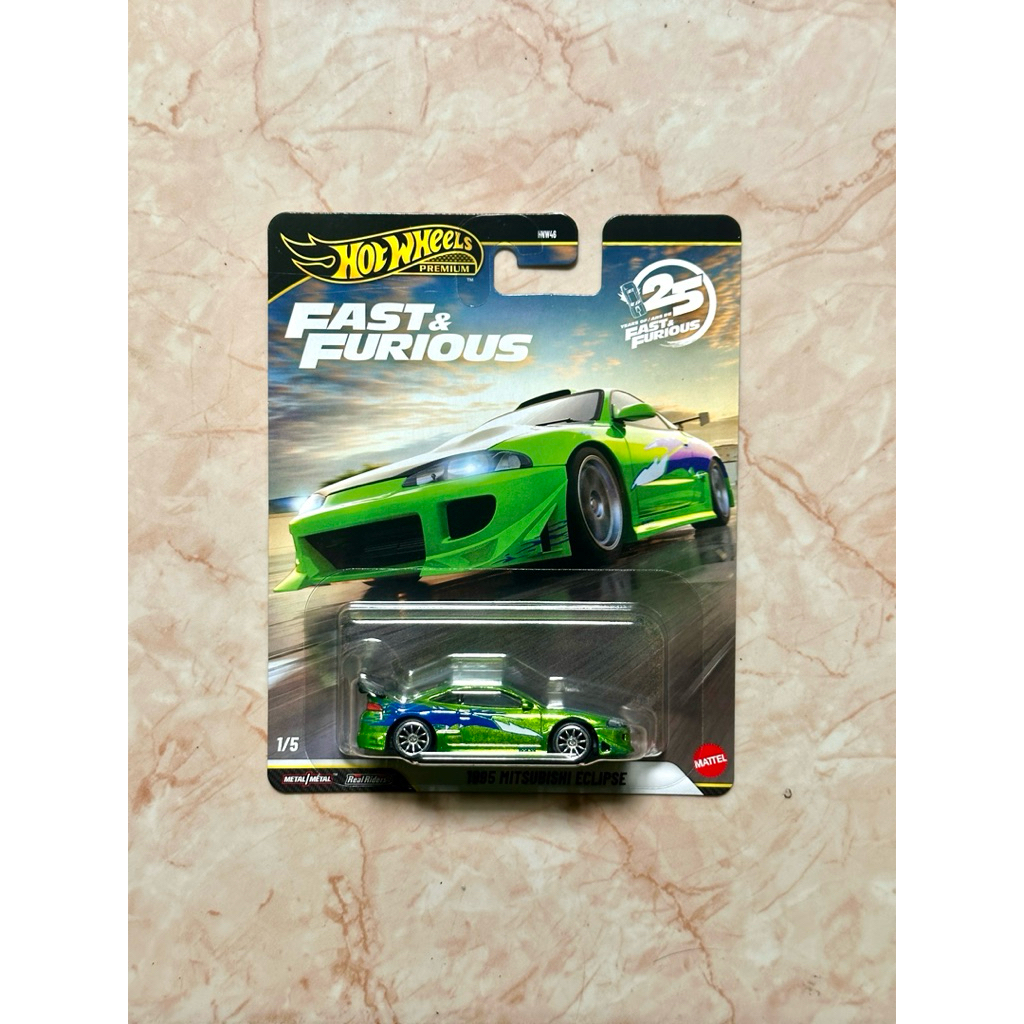 HOT WHEELS FAST&FURIOUS MITSUBISHI ECLIPSE PREMIUM (chase)