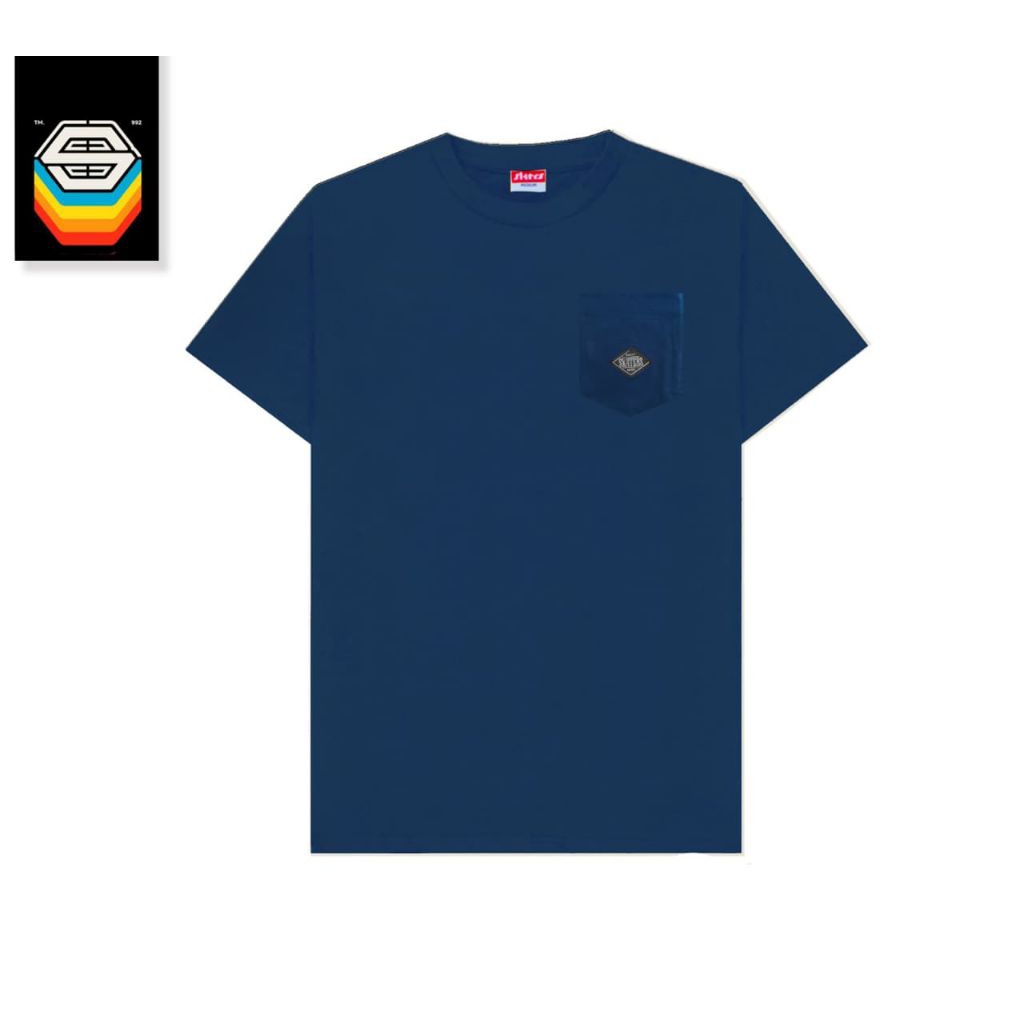 KAOS SKATERS 25 POCKET TEE SKATERS 03 NAVY