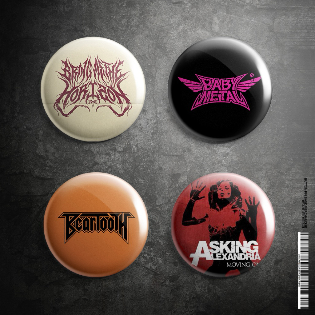 Pin Band Metal | Pin Button Band | Pin Peniti Band | Pin Skena | Pin Kalcer