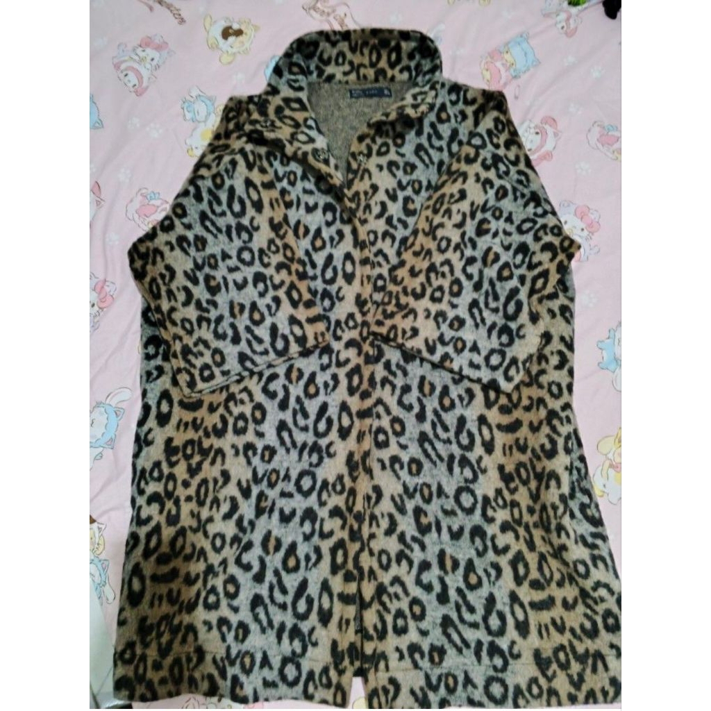 coat leopard musim dingin zara