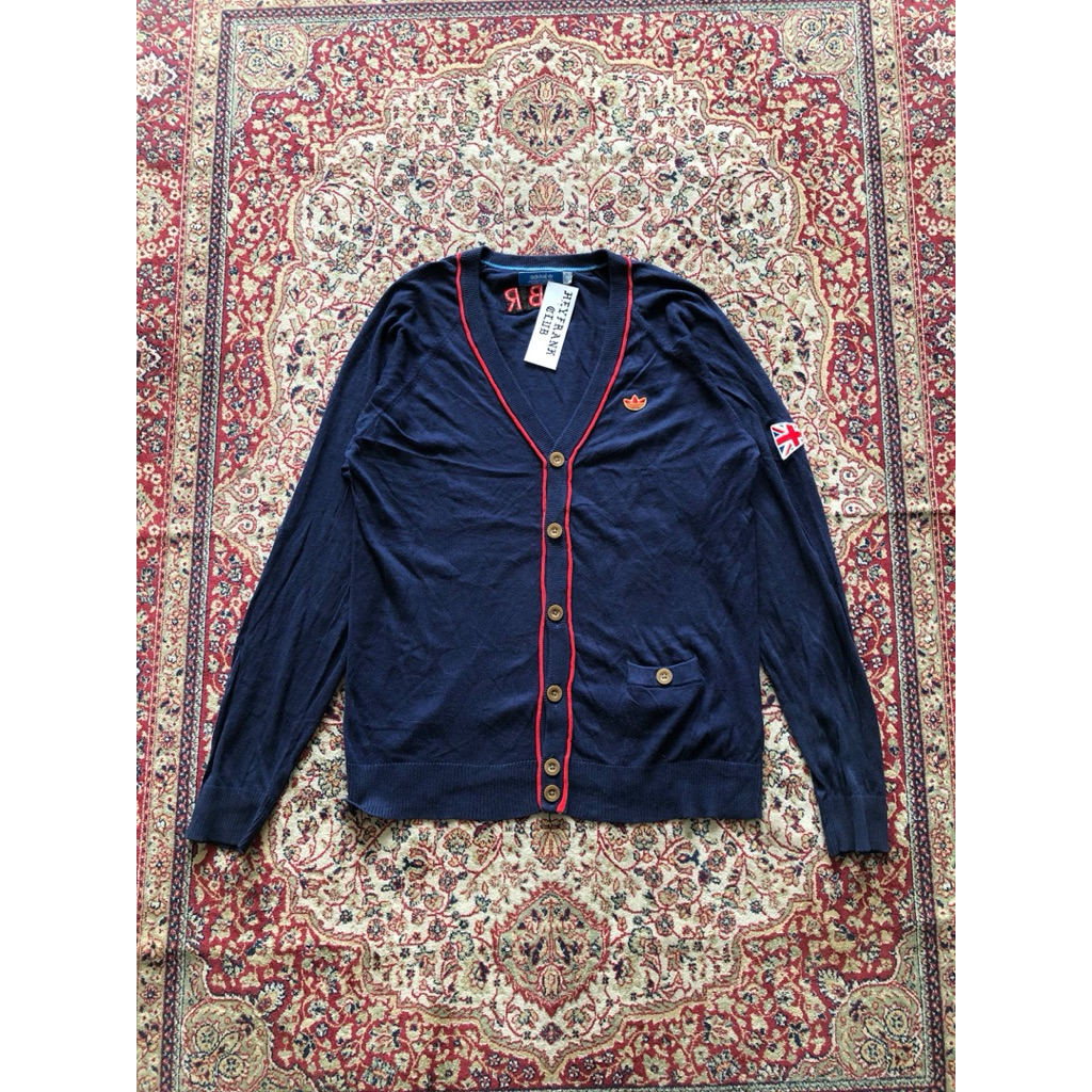 A didas great Britain cardigan jacket Vintage A didas trefoil Great britain i021
