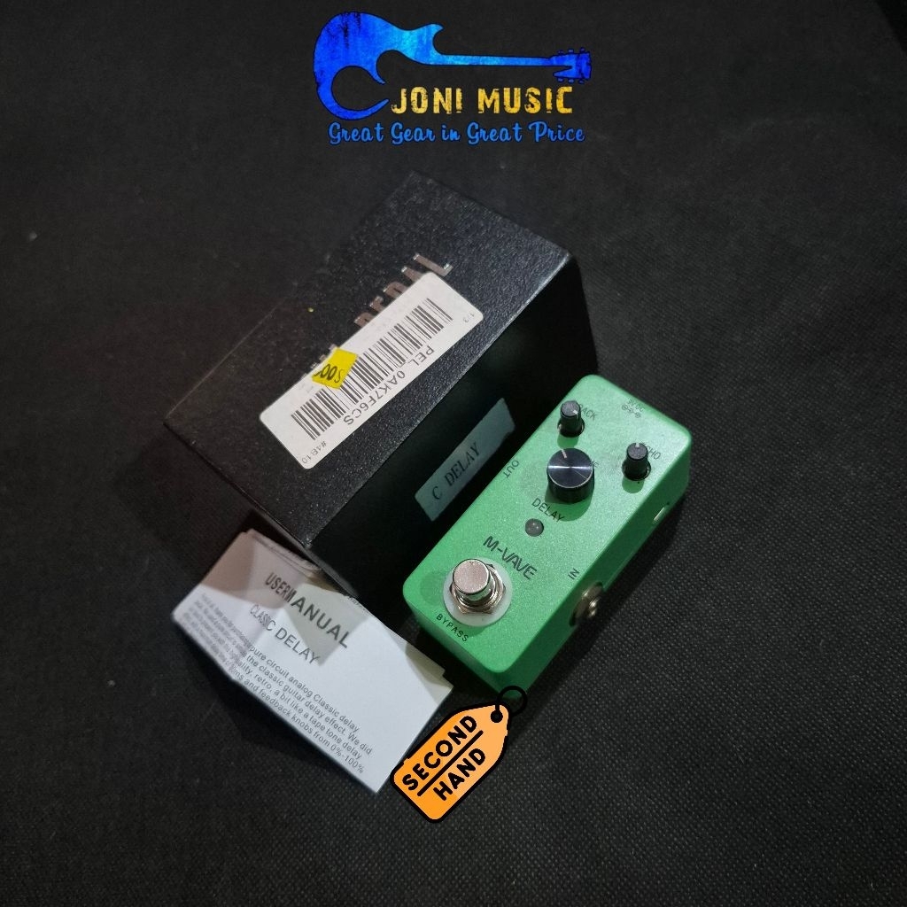 Efek Gitar Cuvave MVave Delay