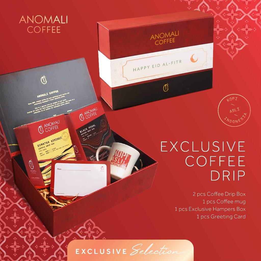 Anomali Coffee Hampers Exclusive Coffee Drip Box