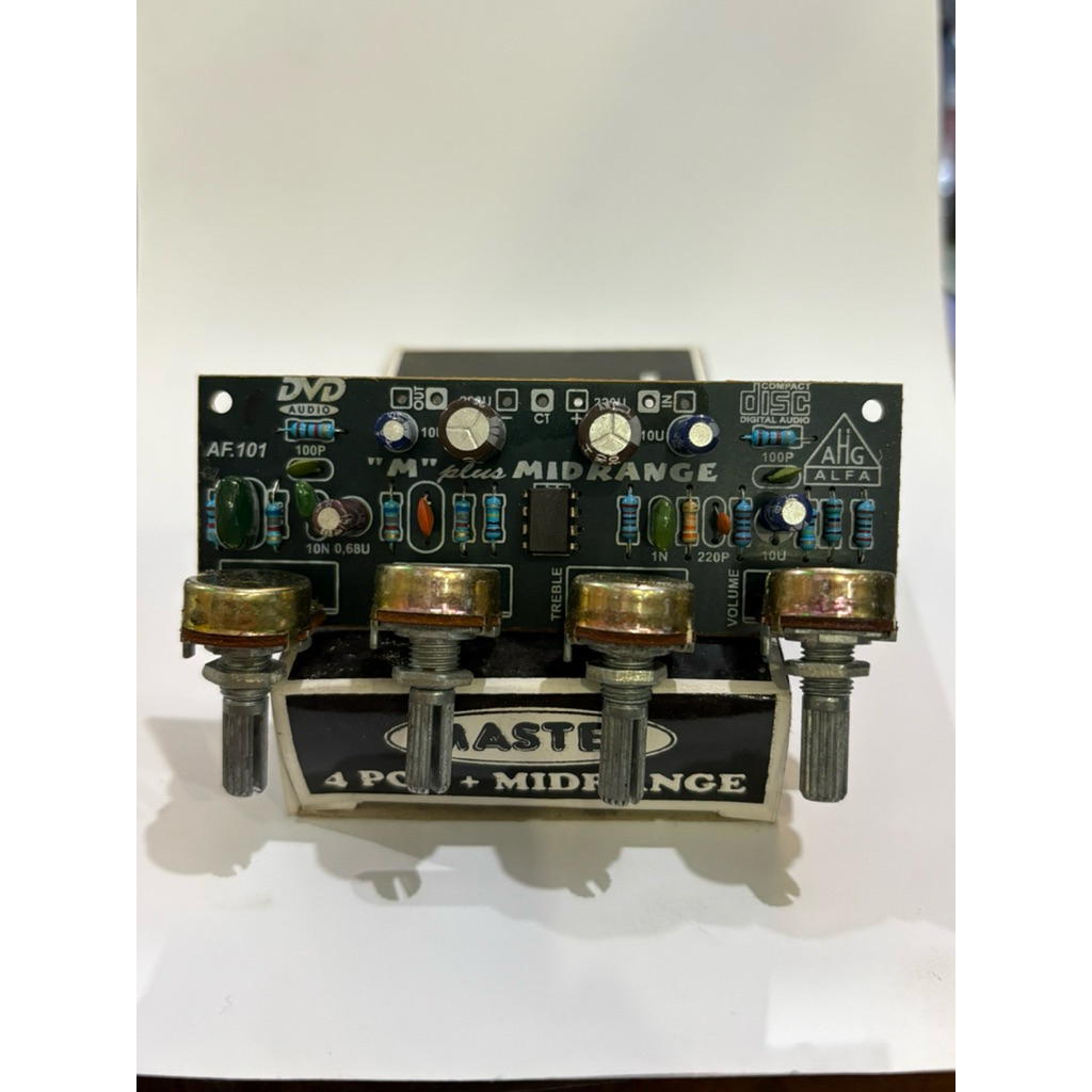 master mixer 4 potensio +midrange