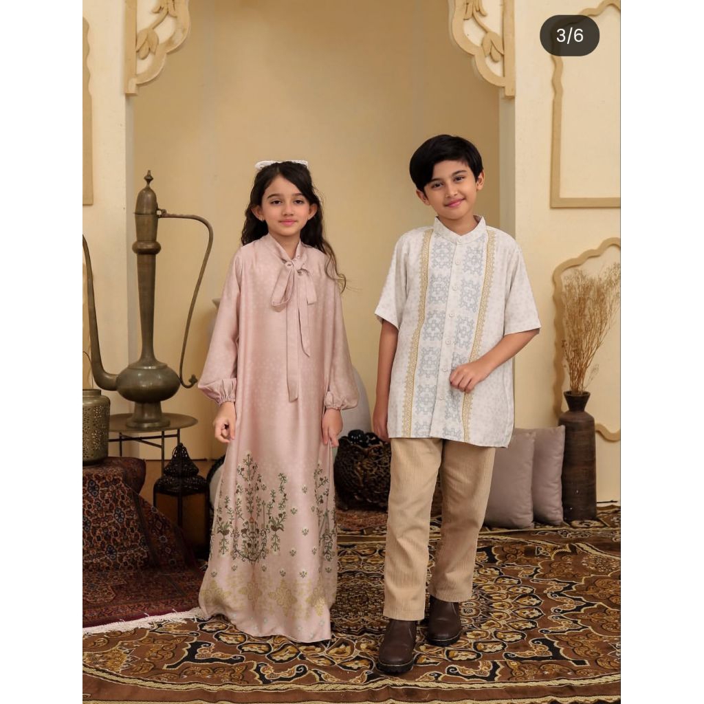Dama Series Kids || Azalea Series Kids HL || Azalea Koko - Gamis Anak By Heaven Lights