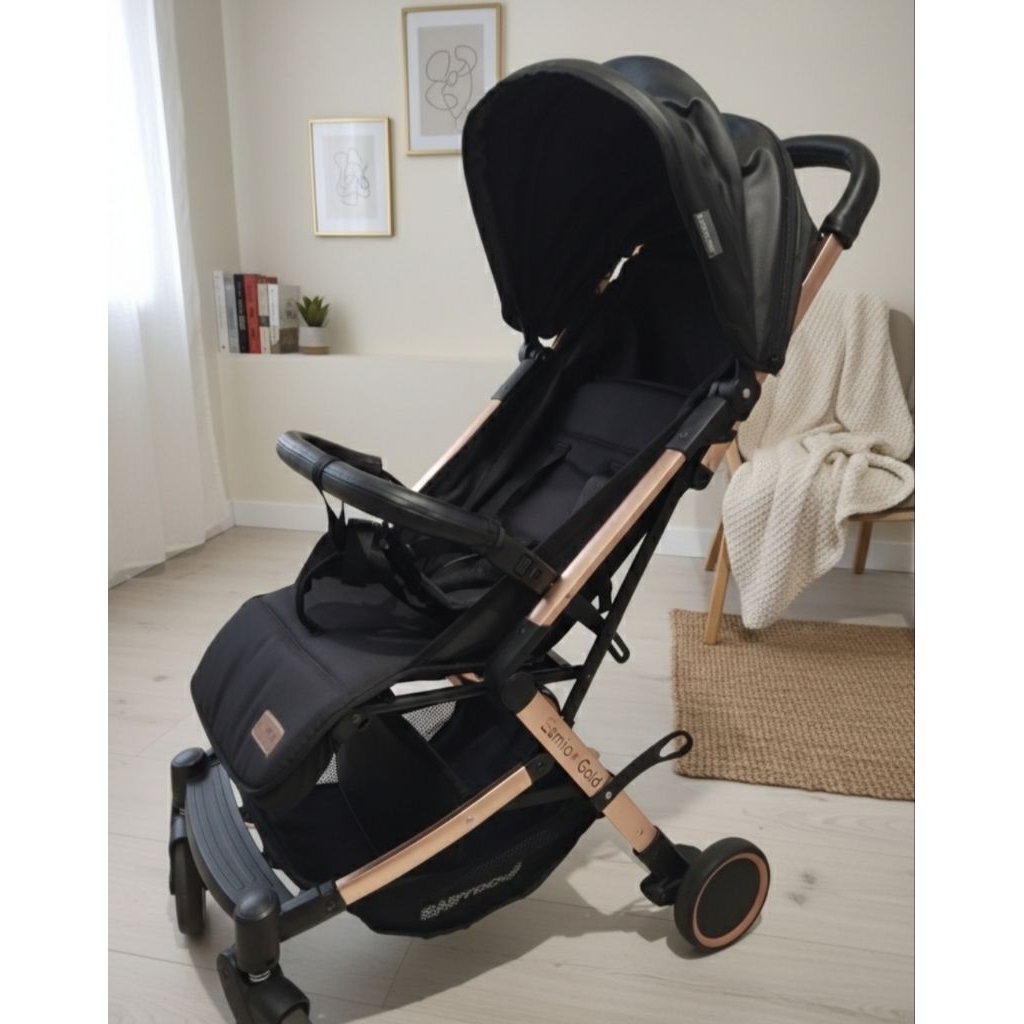 preloved stroller esmio gold babbydoes