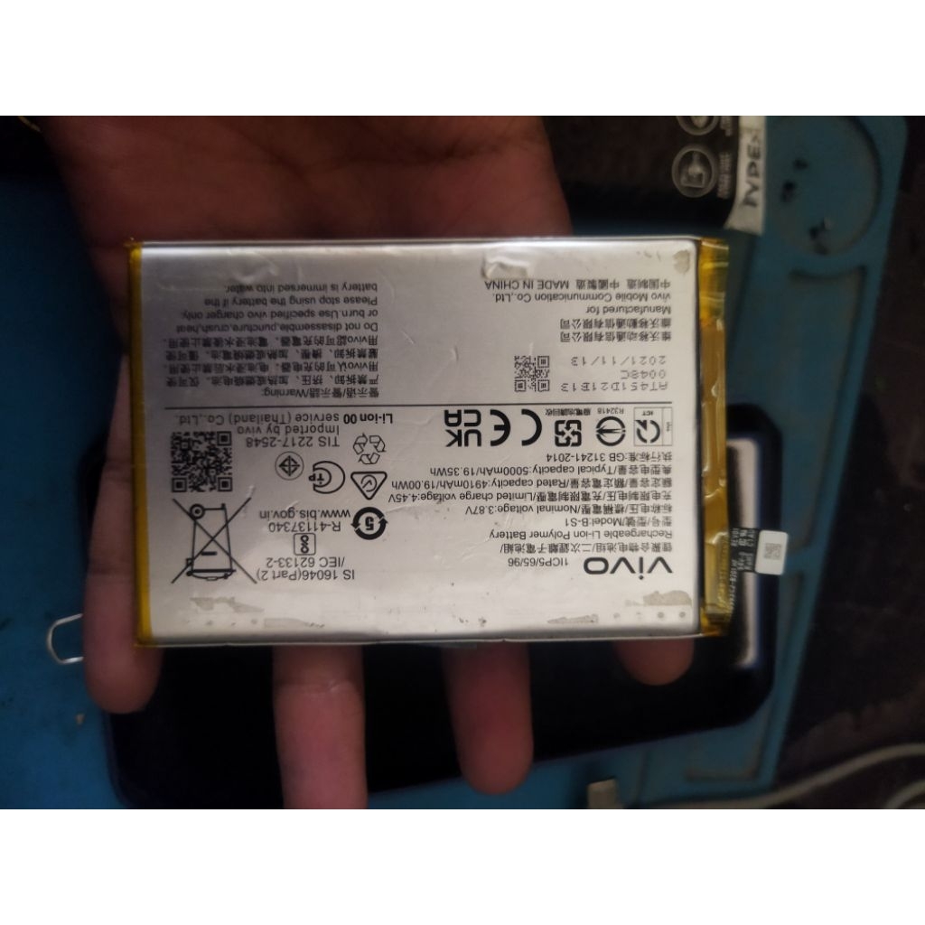 Batre copotan Y21S,Y21,Y21A,Y21T,Y33s