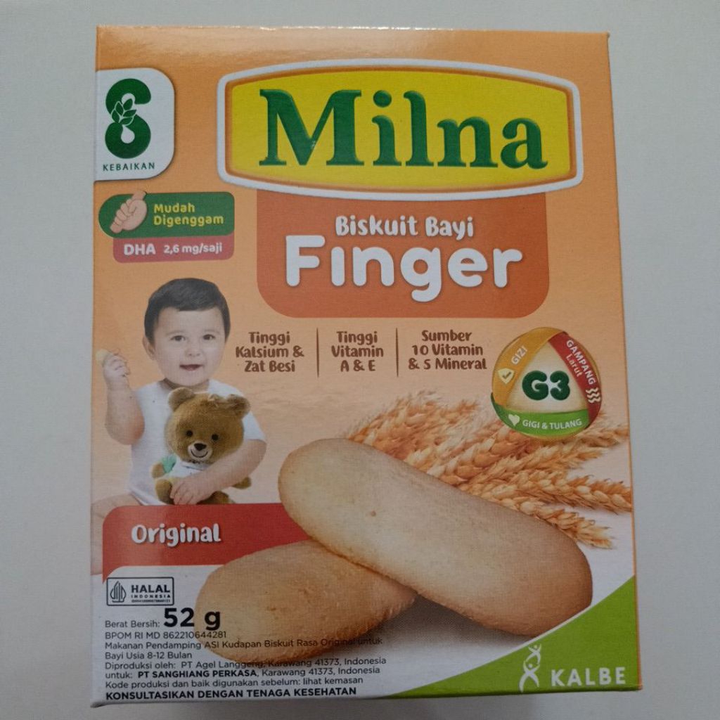 MILNA BISKUIT BAYI FINGER