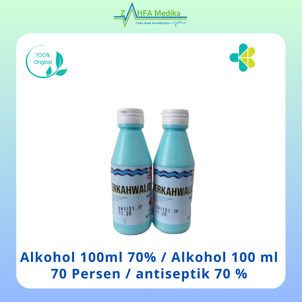 Alkohol 100ml 70% / Alkohol 100 ml 70 Persen / antiseptik 70 %