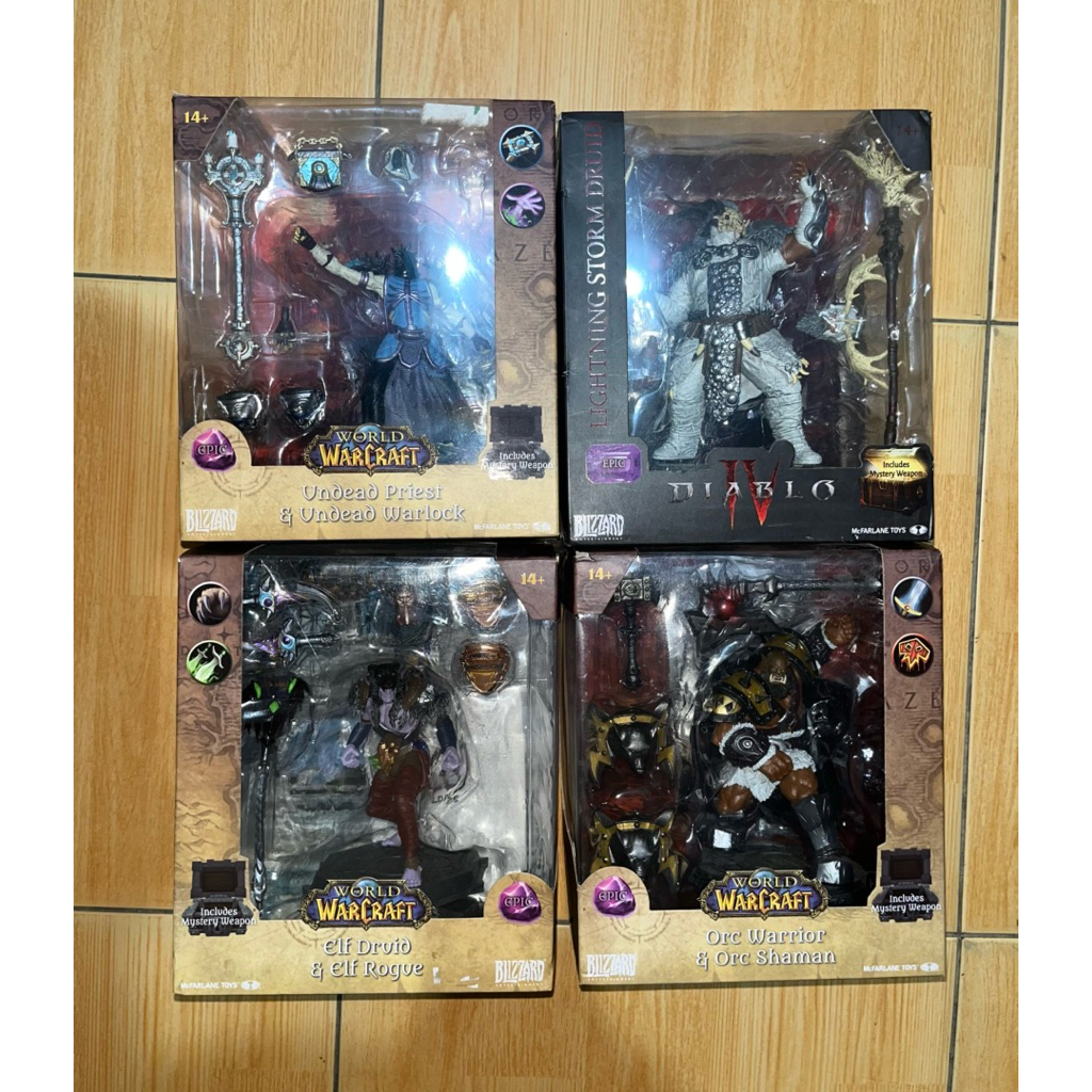 Mcfarlane World of Warcraft & Diablo