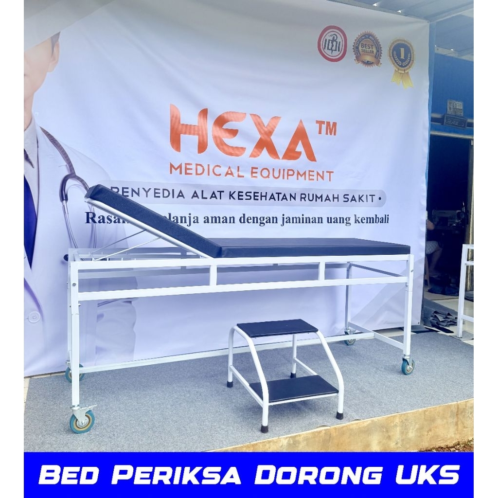 Bed Periksa Dorong UGD UKS PUSKESMAS