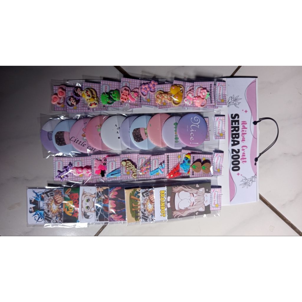 Paket usaha rencengan/Serba 2000/Rencengan 2000/Aksesoris dan aneka mainan