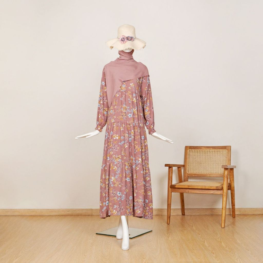 Nvfastore - Gamis Rayon viscose premium Gamis jumbo Ld 120