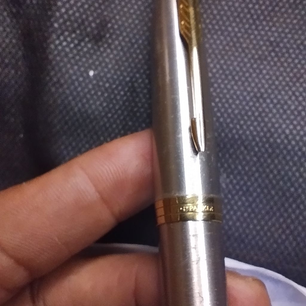 pulpen parker IN  lapis emas asli ori bekas paling murah