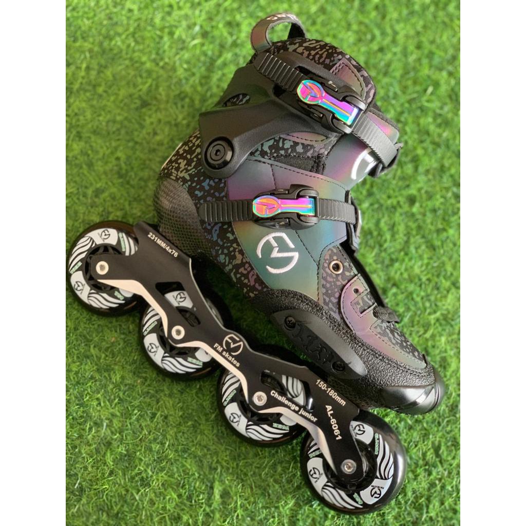 Sepatu Roda Inline Skate FM Challenge Carbon