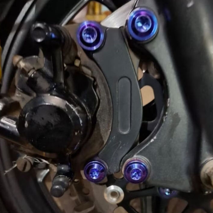 Baut titanium Breket kaliper std disc 260 mio isi 4pcs baut